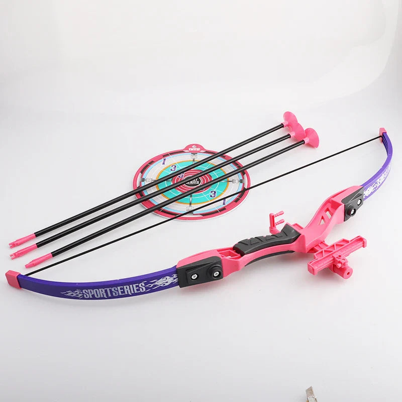 HKM-130515 Kids Archery Bow and Arrow Toy Set for Outdoor Play, Ages 2-7, EPT Model EPT436956