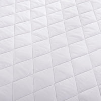 HKM-130643 Cotton-Blend Mattress Protector with Non-Glue Cotton Filling