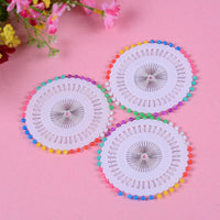 HKM-130707 Big Head Bead Needle for DIY Craft Projects - Pure White Hand Needle