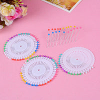 HKM-130707 Big Head Bead Needle for DIY Craft Projects - Pure White Hand Needle