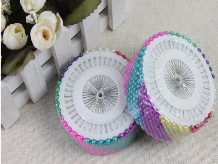 HKM-130707 Big Head Bead Needle for DIY Craft Projects - Pure White Hand Needle