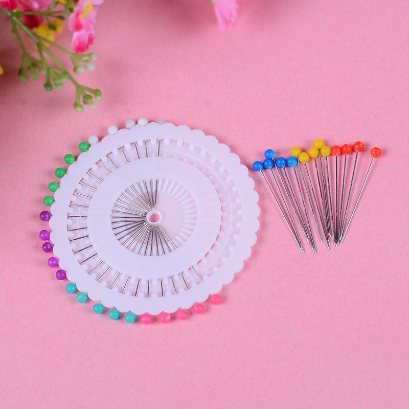 HKM-130707 Big Head Bead Needle for DIY Craft Projects - Pure White Hand Needle