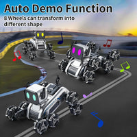 HKM-130835 EPT 8WD Gesture Sensing Stunt Robot Dog with Light and Sound - RC Toy for Ages 5 and Up