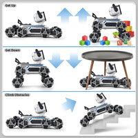 HKM-130835 EPT 8WD Gesture Sensing Stunt Robot Dog with Light and Sound - RC Toy for Ages 5 and Up