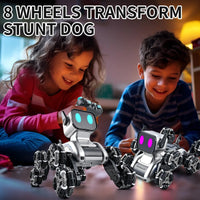 HKM-130835 EPT 8WD Gesture Sensing Stunt Robot Dog with Light and Sound - RC Toy for Ages 5 and Up