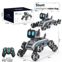 HKM-130835 EPT 8WD Gesture Sensing Stunt Robot Dog with Light and Sound - RC Toy for Ages 5 and Up