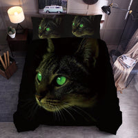 HKM-131027 Animal 3D Printed Polyester Bedding Quilt Cover Set - Multiple Sizes Available