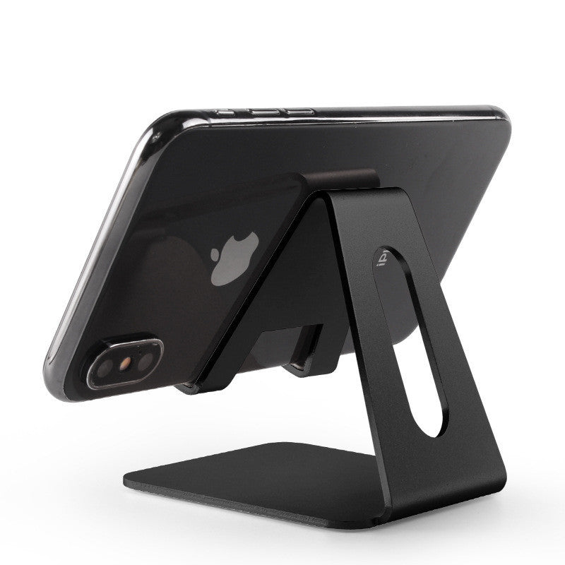 HKM-131091 Adjustable Metal Desktop Mobile Phone Holder with Charging Base for All Smartphones