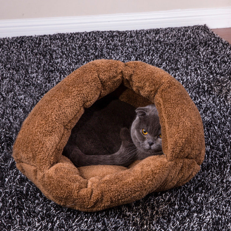 HKM-131155 Cozy Cloth Pet Nest Bed for All Seasons - 26x24x5cm