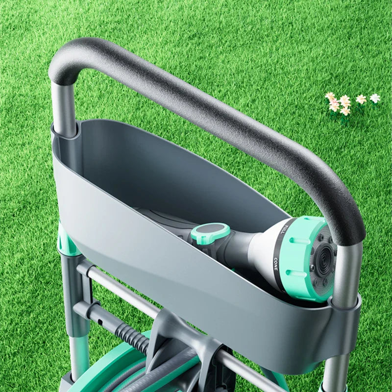 KTX-131219 Heavy Duty Wall-Mount High Pressure Garden Hose Reel Set for Household Use