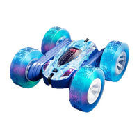 HKM-131283 Double Sided Remote Control Stunt Car with 360 Degree Rotation and LED Lights