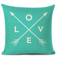 HKM-131411 Nordic Style Single-Sided Pillow Cover in Soft Short Plush Fabric, 45x45cm