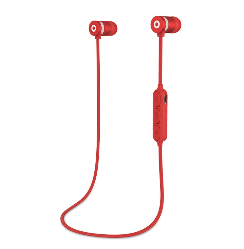 HKM-131411 Wireless In-Ear Neck-Mounted Bluetooth Headset with Power Display and Call Function