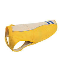 HKM-131475 Cooling Sun Protection Vest for Dogs - Lightweight Polyester, Blue and Yellow, Multiple Sizes Available