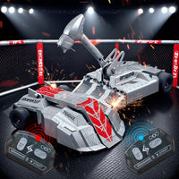 HKM-131667 Remote-Controlled Mini Battle Vehicles - Two Pack Electric Combat Cars for Indoor/Outdoor Fun