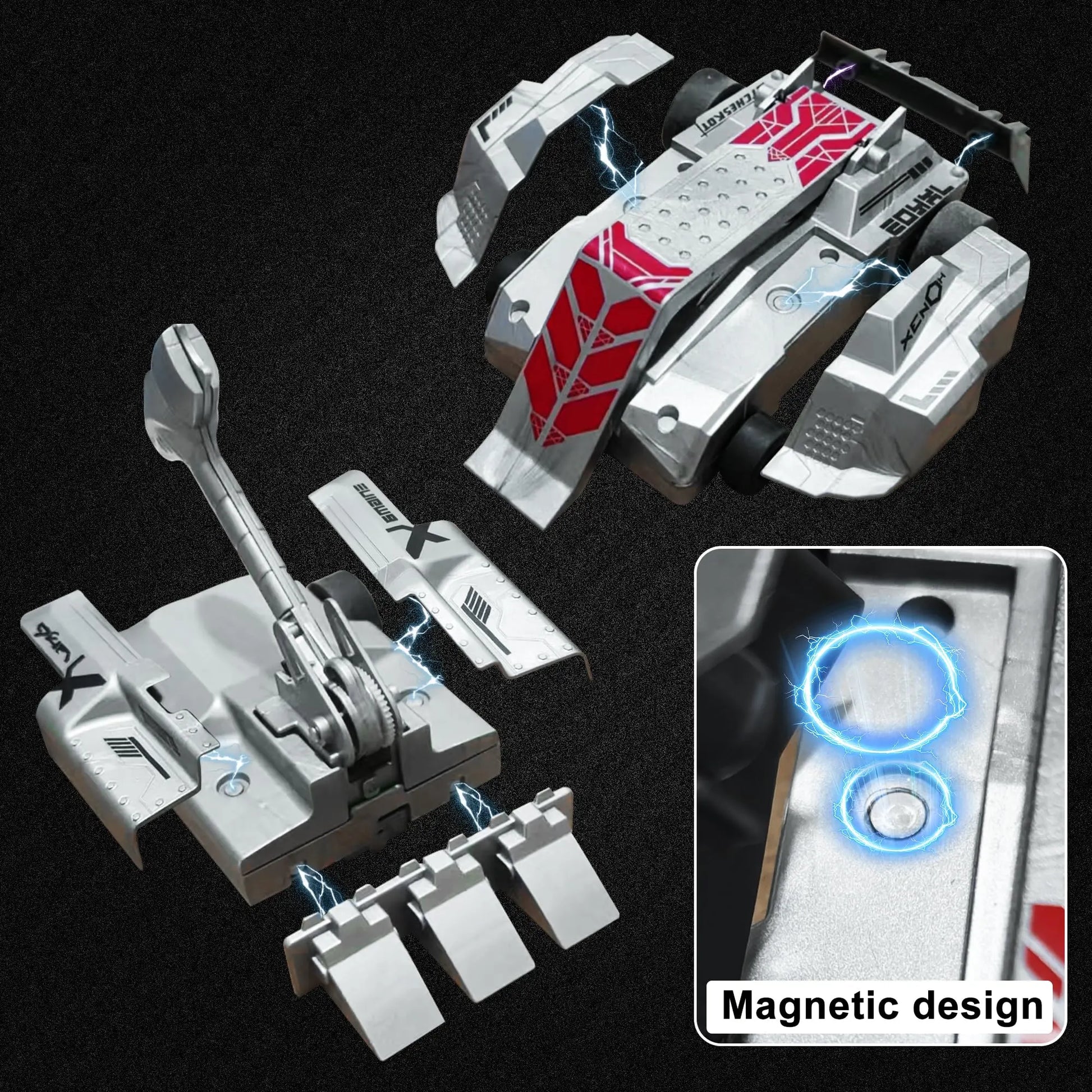 HKM-131667 Remote-Controlled Mini Battle Vehicles - Two Pack Electric Combat Cars for Indoor/Outdoor Fun