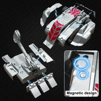 HKM-131667 Remote-Controlled Mini Battle Vehicles - Two Pack Electric Combat Cars for Indoor/Outdoor Fun