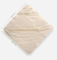 HKM-132179 Infant Quilted Cloak for Winter - Soft Cotton Outer and Inner Layer with Polyester Fiber Filling