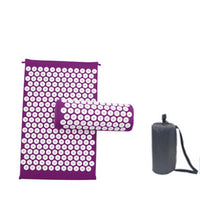 HKM-132307 Acupuncture Massage Yoga Mat with Pillow for Stress Relief and Muscle Tension Alleviation