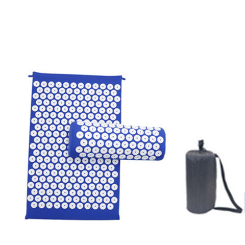 HKM-132307 Acupuncture Massage Yoga Mat with Pillow for Stress Relief and Muscle Tension Alleviation