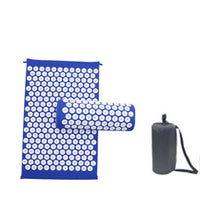 HKM-132307 Acupuncture Massage Yoga Mat with Pillow for Stress Relief and Muscle Tension Alleviation