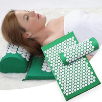 HKM-132307 Acupuncture Massage Yoga Mat with Pillow for Stress Relief and Muscle Tension Alleviation