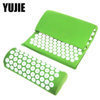 HKM-132307 Acupuncture Massage Yoga Mat with Pillow for Stress Relief and Muscle Tension Alleviation