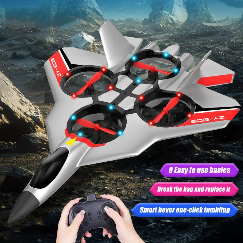 HKM-132435 Remote Control Glider Plane for Kids - Ready-to-Fly Helicopter Toy with Aerial Photography Features