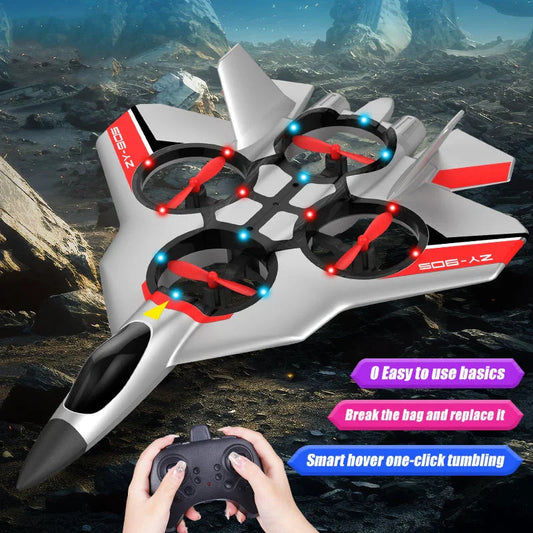 HKM-132435 Remote Control Glider Plane for Kids - Ready-to-Fly Helicopter Toy with Aerial Photography Features