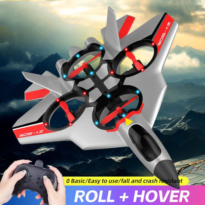 HKM-132435 Remote Control Glider Plane for Kids - Ready-to-Fly Helicopter Toy with Aerial Photography Features