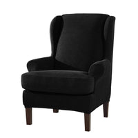 HKM-132563 Stylish Irregular Knitted Chair Cover with Polyurethane Elastic Fiber