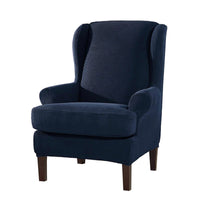 HKM-132563 Stylish Irregular Knitted Chair Cover with Polyurethane Elastic Fiber