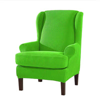HKM-132563 Stylish Irregular Knitted Chair Cover with Polyurethane Elastic Fiber