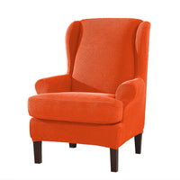 HKM-132563 Stylish Irregular Knitted Chair Cover with Polyurethane Elastic Fiber