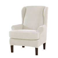 HKM-132563 Stylish Irregular Knitted Chair Cover with Polyurethane Elastic Fiber