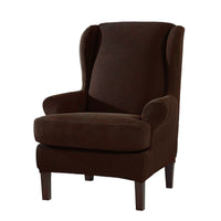 HKM-132563 Stylish Irregular Knitted Chair Cover with Polyurethane Elastic Fiber