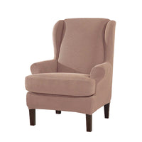 HKM-132563 Stylish Irregular Knitted Chair Cover with Polyurethane Elastic Fiber