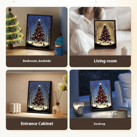 HKM-132627 Luminous Christmas Tree Bluetooth Speaker Night Light - Decorative USB Ornament