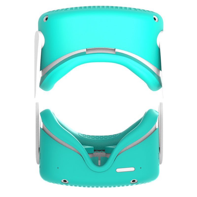 HKM-132691 Oculus Quest 2 Silicone Protective Cover with Heart Patterns - Shock Absorbing, Scratch Resistant, Anti-Slip