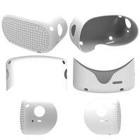 HKM-132691 Oculus Quest 2 Silicone Protective Cover with Heart Patterns - Shock Absorbing, Scratch Resistant, Anti-Slip