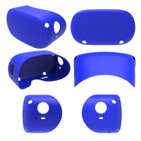 HKM-132691 Oculus Quest 2 Silicone Protective Cover with Heart Patterns - Shock Absorbing, Scratch Resistant, Anti-Slip