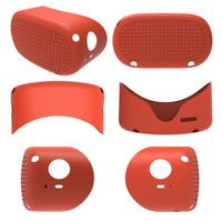 HKM-132691 Oculus Quest 2 Silicone Protective Cover with Heart Patterns - Shock Absorbing, Scratch Resistant, Anti-Slip