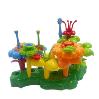 HKM-133011 Creative DIY Flower Garden Building Blocks Toy for Kids - Educational Construction Set