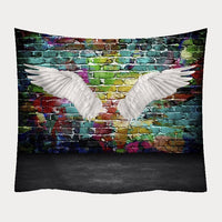 HKM-133011 Stylish Geometric Abstract Polyester Fiber Background Wall Cloth for Home and Commercial Spaces