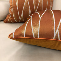 HKM-133075 Simple Modern Geometric Pillowcase - Light Luxury Design for Living Room, Bedroom, and More - 45x45cm and 30x48cm Sizes Available