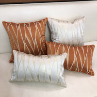 HKM-133075 Simple Modern Geometric Pillowcase - Light Luxury Design for Living Room, Bedroom, and More - 45x45cm and 30x48cm Sizes Available