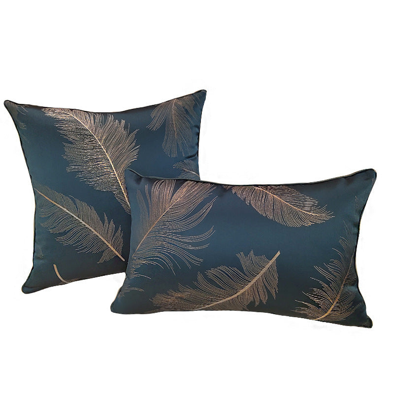HKM-133075 Simple Modern Geometric Pillowcase - Light Luxury Design for Living Room, Bedroom, and More - 45x45cm and 30x48cm Sizes Available