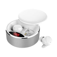 HKM-133075 Sports Wireless In-Ear Headphones with Bluetooth 5.0, 4.5 Hours Music Playback, Charging Case Included