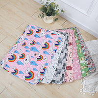 HKM-133715 Pet Overlay Reusable Washable Dog Urine Pad Cat Pad Absorbent Non-slip Waterproof Training Urine Pad