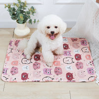 HKM-133715 Pet Overlay Reusable Washable Dog Urine Pad Cat Pad Absorbent Non-slip Waterproof Training Urine Pad